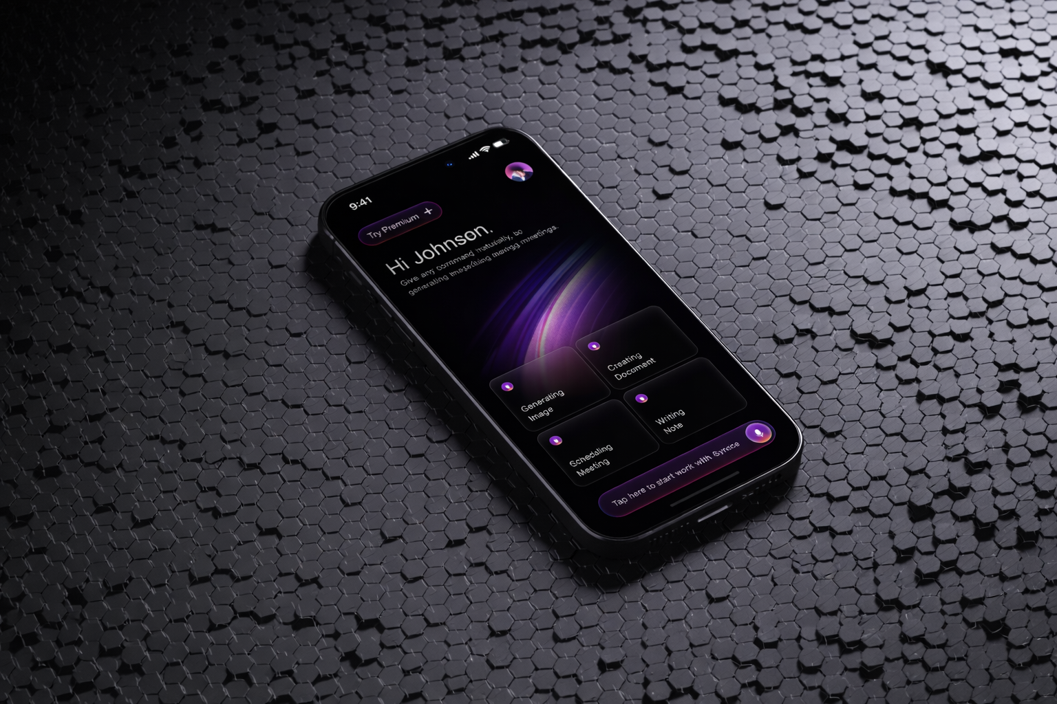 Syncra AI – Voice Command Mobile App – 5