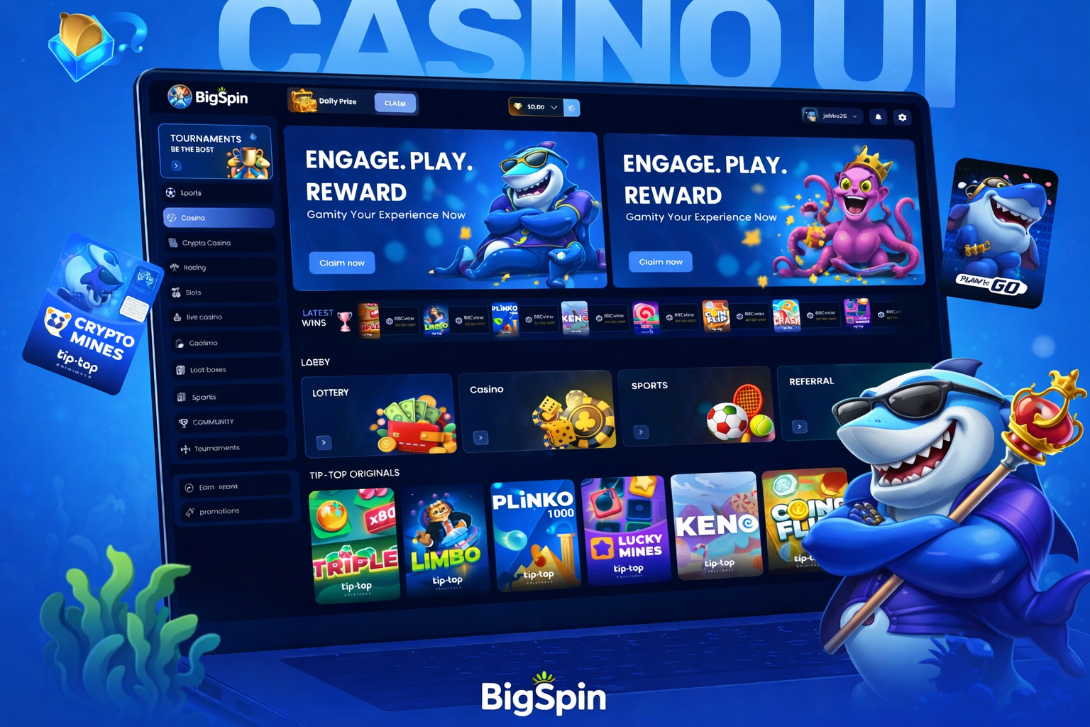 Gaming Platform – AI-Generated Assets – 1